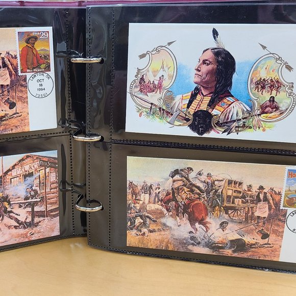 Collection of 136 Legends of the West U.S. First Day Covers - Picture 4 of 16